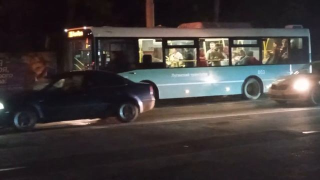 Автобус ЛиАЗ-4292 155 маршрут (а500от|lpr) | г. Луганск смотреть онлайн