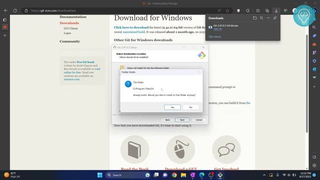How to Install Git on Windows 11 | Install Git on Windows смотреть онлайн