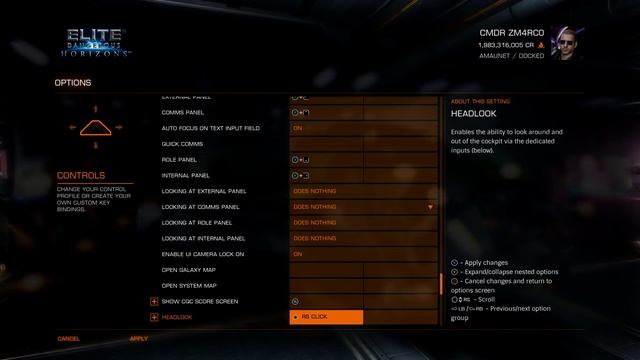 Elite Dangerous controller setup (Horizons) смотреть онлайн