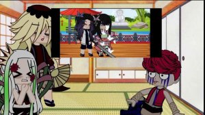 Реакция аказы доумы и даки на охотников ( шинобу конаэ конао) ♡♡♡