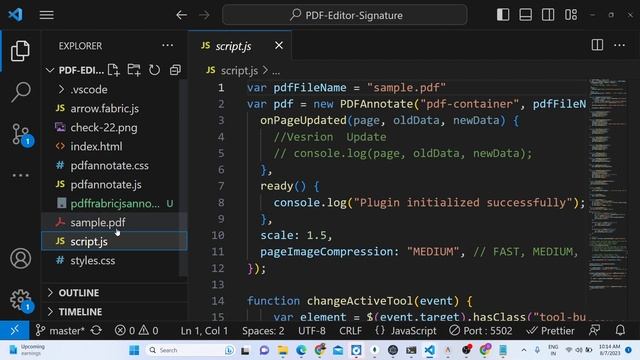 Javascript Project to Build PDF.js Adobe Acrobat Online PDF Document Editor Using FabricJS,jsPDF смотреть онлайн