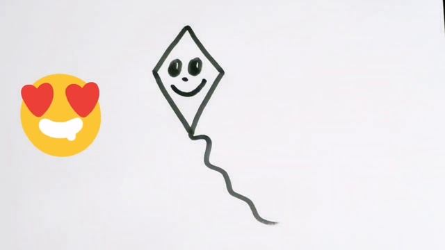 Как нарисовать Воздушного Змея. How to draw a Kite. Coloring book for children смотреть онлайн