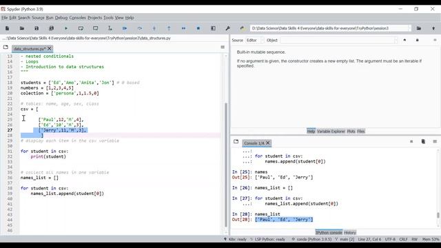 Try Python Bootcamp - Session 3 смотреть онлайн