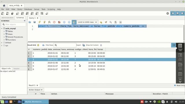 Curso MySQL Server #29 - timediff смотреть онлайн