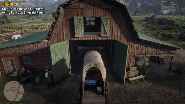 Red Dead Redemption 2 Bandit Challenge #8 Guide - Steal 7 wagons and sell them to the Fence смотреть онлайн