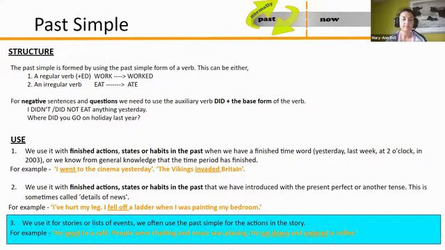 English Tenses - Past Simple Vs Past Continuous - Live-English Club смотреть онлайн