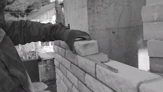Лицевой кирпич. Лицевая кладка. Золотые руки.