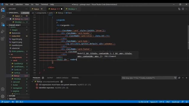 Modal - React y Bootstrap смотреть онлайн
