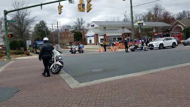 Funeral Procession| Fallen Chief Alexandria Fire and Rescue смотреть онлайн