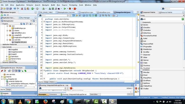 how to save and retrieve an image in ADF using blob data type смотреть онлайн