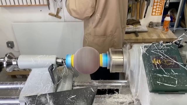 Woodturning - The Dragons Fire Ball / 'Unwaffled'