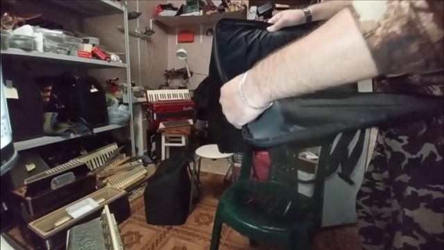 Чехол для аккордеона 1/2 ( половинка ), для гармони, баяна. смотреть онлайн