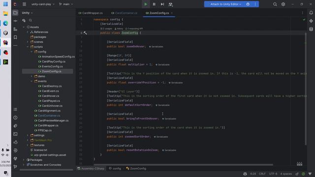 Unity Card Library presentation & code смотреть онлайн