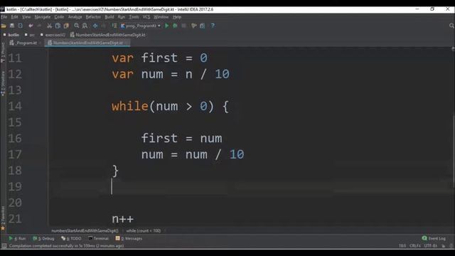 numbers start and end with same digit in kotlin смотреть онлайн