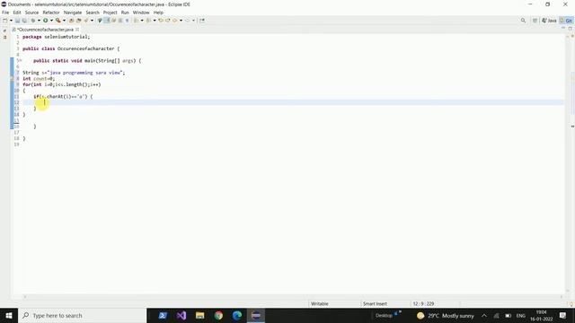 How to Count Occurrence of a character in string java | Java interview question Tamil смотреть онлайн