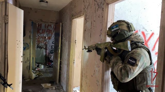 Сотрудники ОМОН и СОБР Росгвардии отработали боевые и специальные навыки во время полевого выхода смотреть онлайн