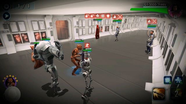 Droids versus final Galactic War gruesome battle in Star Wars Galaxy of Heroes SWGOH смотреть онлайн