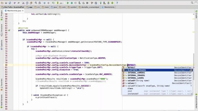 Zebra DevTalk | Using EMDK Scan & Pair APIs | April 2016 смотреть онлайн