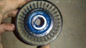 Смазка натяжного ролика  ремня генератора Калина, Гранта, Приора