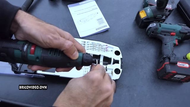 LIDL Perceuse meuleuse de précision 12 V PARKSIDE PFBD 12 B3 type DREMEL outil rotatif смотреть онлайн