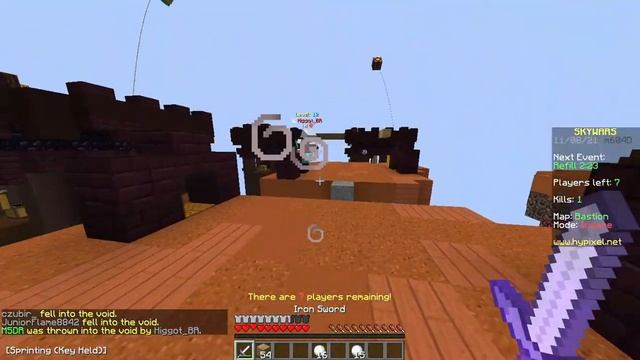 Hypixel Skywars Funny Moments #1 - Minecraft смотреть онлайн