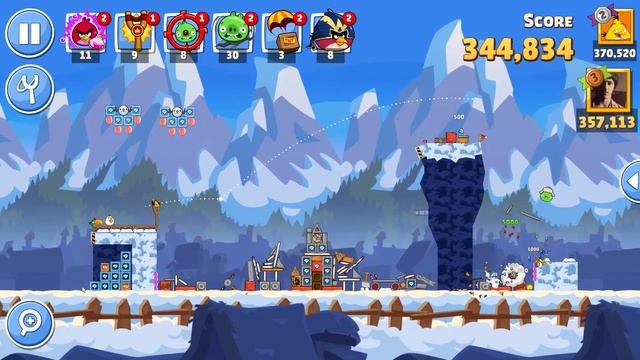Angry Birds Friends. Snowmageddon 5. 3 stars. Passage from Sergey Fetisov смотреть онлайн