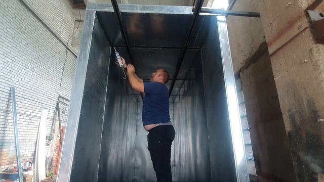 Собираю камеру полимеризации в гараже. Бюджетная камера для полимерной покраски. Часть 3