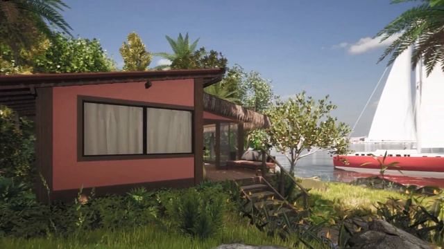 SECLUDED HUT.| TWINMOTION 2023.| DECORAÇÃO & PAISAGISMO. #twinmotion #sketchup #architecture #cgi смотреть онлайн