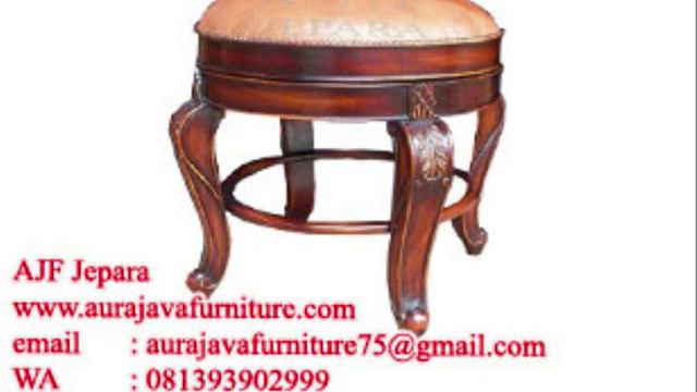 Bangku antik | Jepara Furniture | Indonesia Furniture | AJF | смотреть онлайн