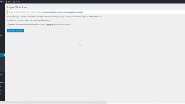 WordPress XML Demo Content Import смотреть онлайн