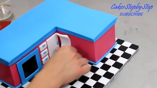 KITCHEN CAKE with Miniature Cakes | 食べれるミニチュア смотреть онлайн