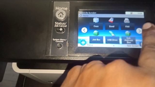 Kyocera M2640idw  Id Card Copy Settling | Id Card Copy | Kyocera M2040dn How To ? Copy  ? How To ID