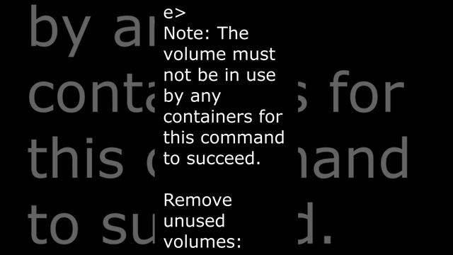 #Kubernetes Interview Question-18 | List few docker volume commands you are familiar with? смотреть онлайн