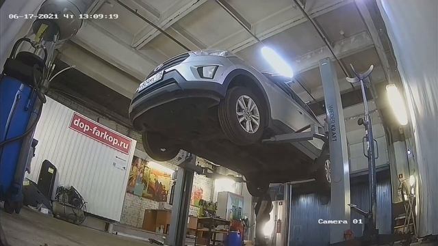 Установка фаркопа на Hyundai Creta 2018 год. MOTODOR, арт. 90906-A смотреть онлайн