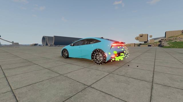 Toyota Prius(2024)-BeamNG Drive(#1252) смотреть онлайн