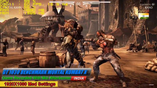 Mortal Kombat X Gaming GT 1030 смотреть онлайн