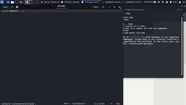 How to install dvwa in linux - كفيه تثبيت ال dvwa على اللينكس смотреть онлайн