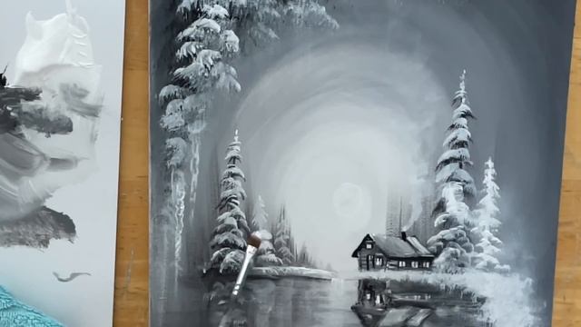How To Paint SILVER BELLS CHRISTMAS PAINTING tutorial in acrylic смотреть онлайн
