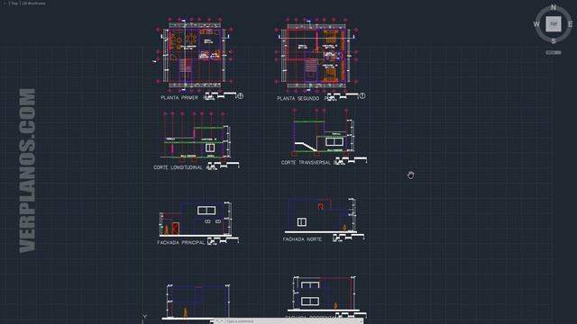 ✅ Descargar Plano de casa de 9 x 10 ? Con medidas en Autocad смотреть онлайн