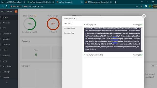 Instal aaPanel, Instal Website, Pasang SSL AA Panel смотреть онлайн