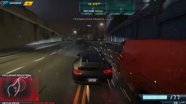 MSI AMD Radeon R7 370 - Need for Speed: Most Wanted. Maximum settings, 4x MSAA смотреть онлайн