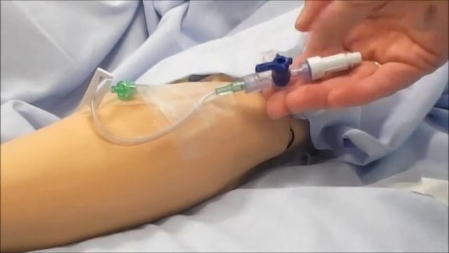 College of DuPage Nursing Simulation IV Set Up смотреть онлайн