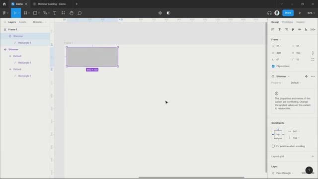 How to create a shimmer loading in figma смотреть онлайн