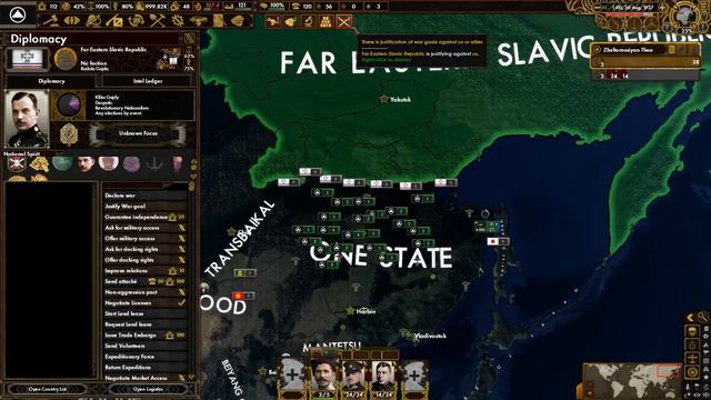 TEK DEVLET | Hearts Of Iron IV - Red Flood
