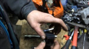 Хускварна 140. Очень не частая причина неисправности бензопилы.