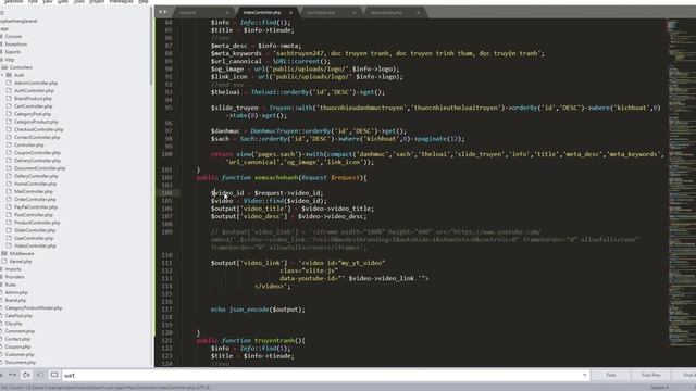 Bài 57 : Laravel 8 web truyện sách | Xem sách nhanh смотреть онлайн