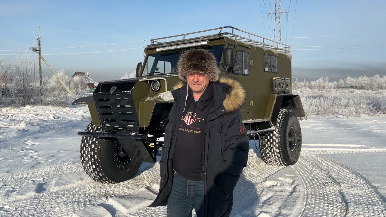 Технический обзор вездехода Штормовик, заказчик из Иркутска. смотреть онлайн