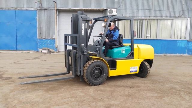 Komatsu FD50AT-7 2007 г.в. 6860 часов смотреть онлайн