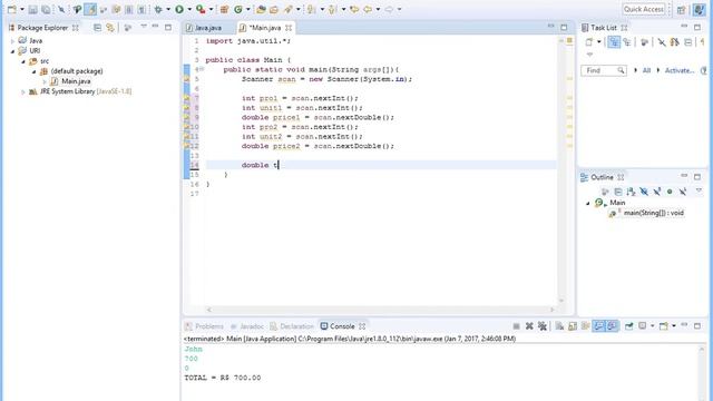 URI Online Judge Solutions in Java - Problem 1010 смотреть онлайн