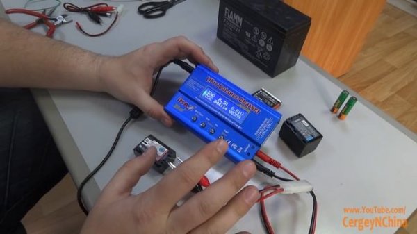 Imax B6. Узнаем емкость аккумулятора.